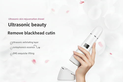 Face Care Blackhead Shovel Blackhead Removal Instrument Corneous Dead Skin Deep Cleaning Shovel Machine Ultrasonic Pore Scrubber